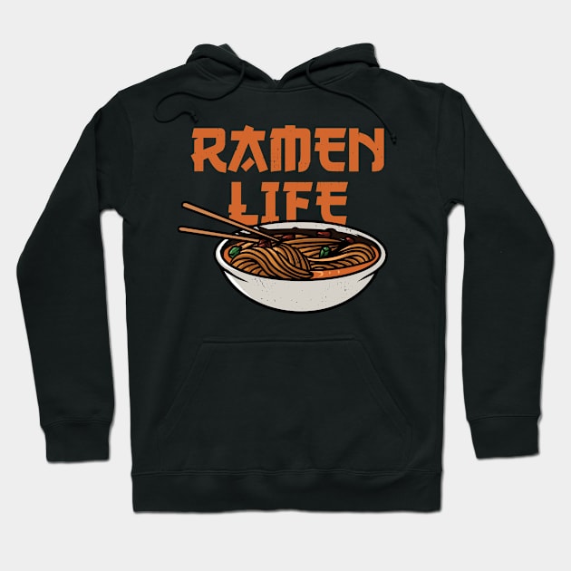 Funny Ramen Lover Quotes Hoodie by TheVintageChaosCo.